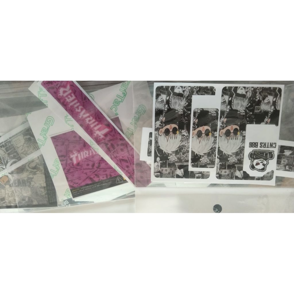 

Sticker graftak, akrilik bacdor grosir