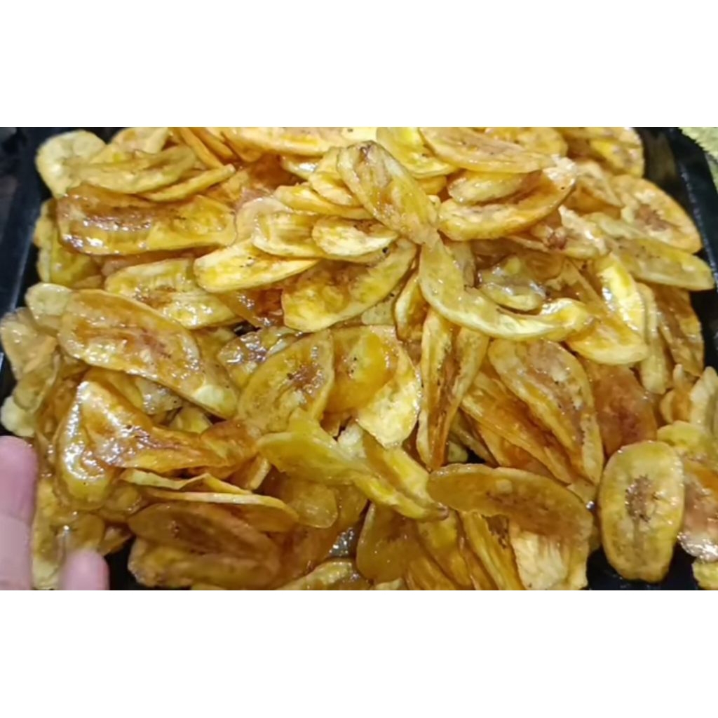 

kripik pisang bulat 500g home Made manis karamel Snack sehat gratis ongkir Snack murah