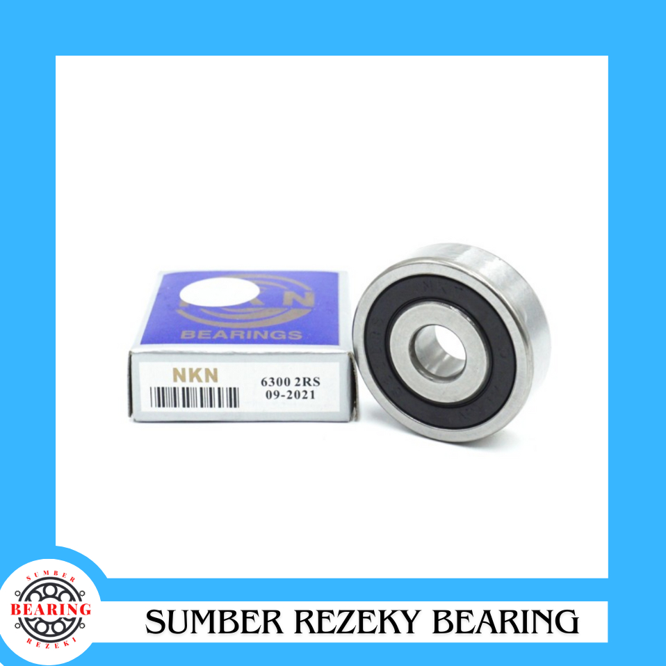 Bearing laher 6300 2RS NKN Original