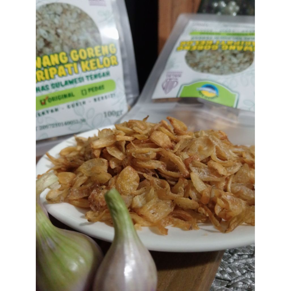 

Bawang Goreng Khas Palu dengan Saripati Kelor [Original] 100gr