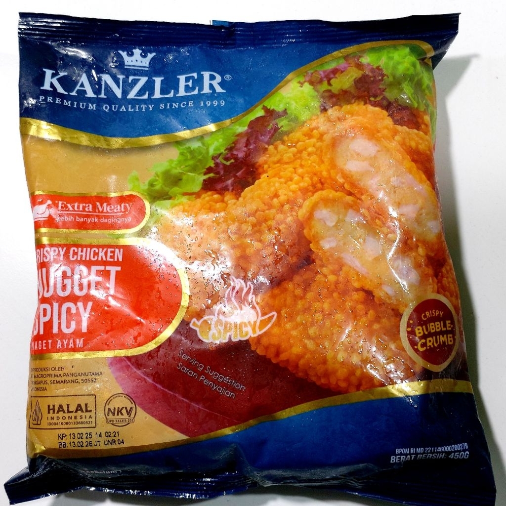 

NUGGET KANZLER HOT SPYCY 450 GRAM