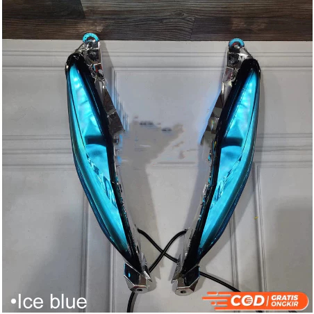 FULLSET LENGKAP REFLEKTOR SEIN MIKA SMOKE + LAMPU ALIS RUNNING BEAT FI OLD 2012 2013 2014 2015 AUTO 