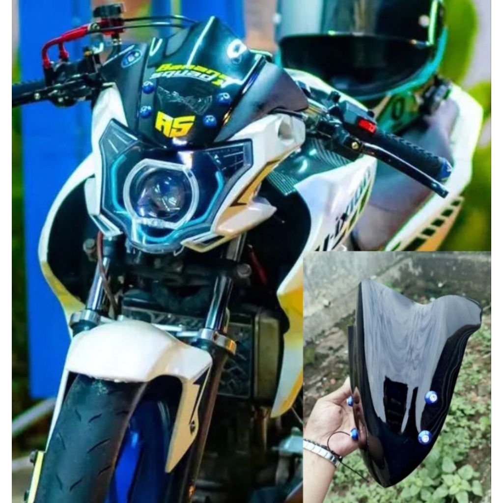 WINDSHIELD VIXION NVL LIGHTNING 2012-2015 FREE BAUT VISOR VIXION NVL