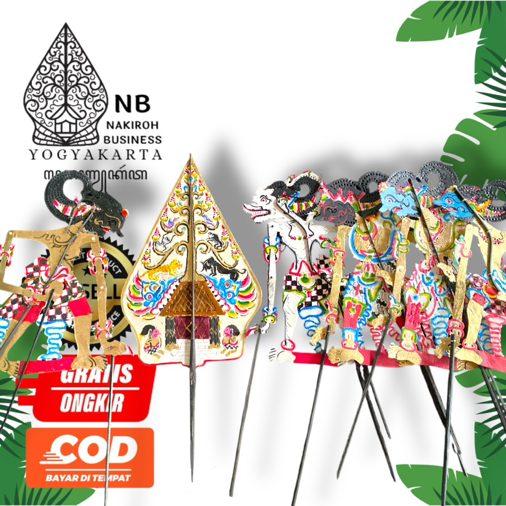 NAKIROHBUSINESS PAKET 5 WAYANG 1 GUNUNGAN | WERKUDARA ANOMAN GATUTKACA ONTOREJO ONTOSENO | BAHAN KUL