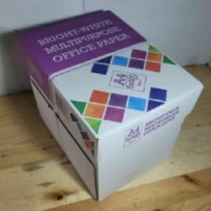 

Kertas hvs A4 75 gsm BMO 1 dus isi 5 ream