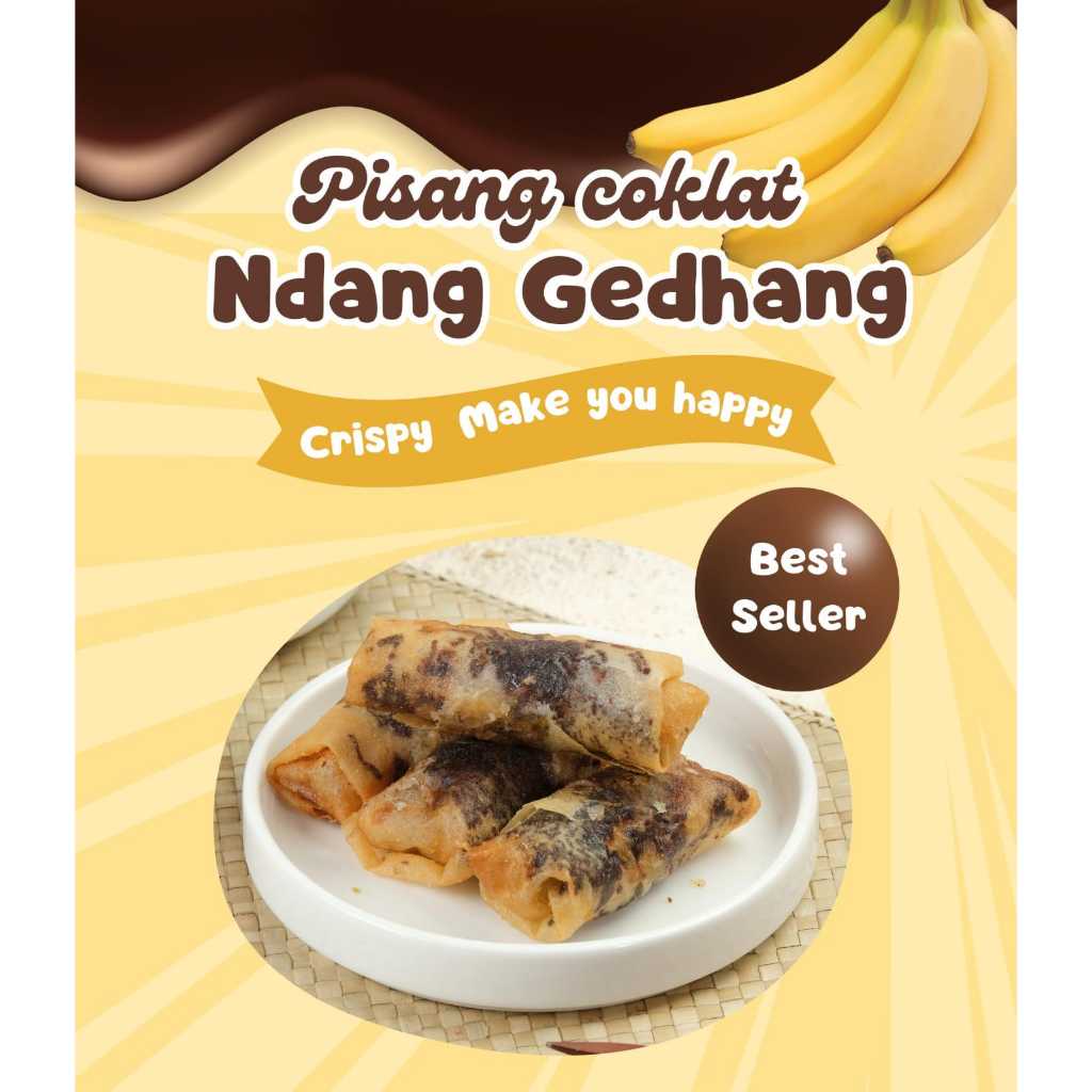 

Pisang Coklat Lumer Enak Surabaya