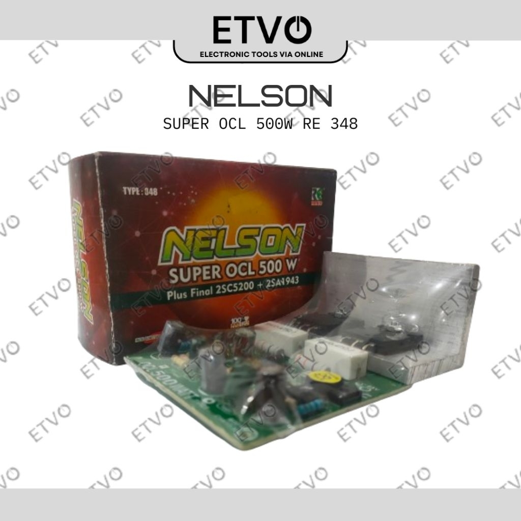 Kit Power Amplifier Super OCL 500Watt Nelson