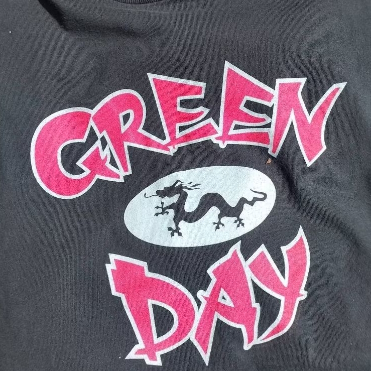kaos green day vintage