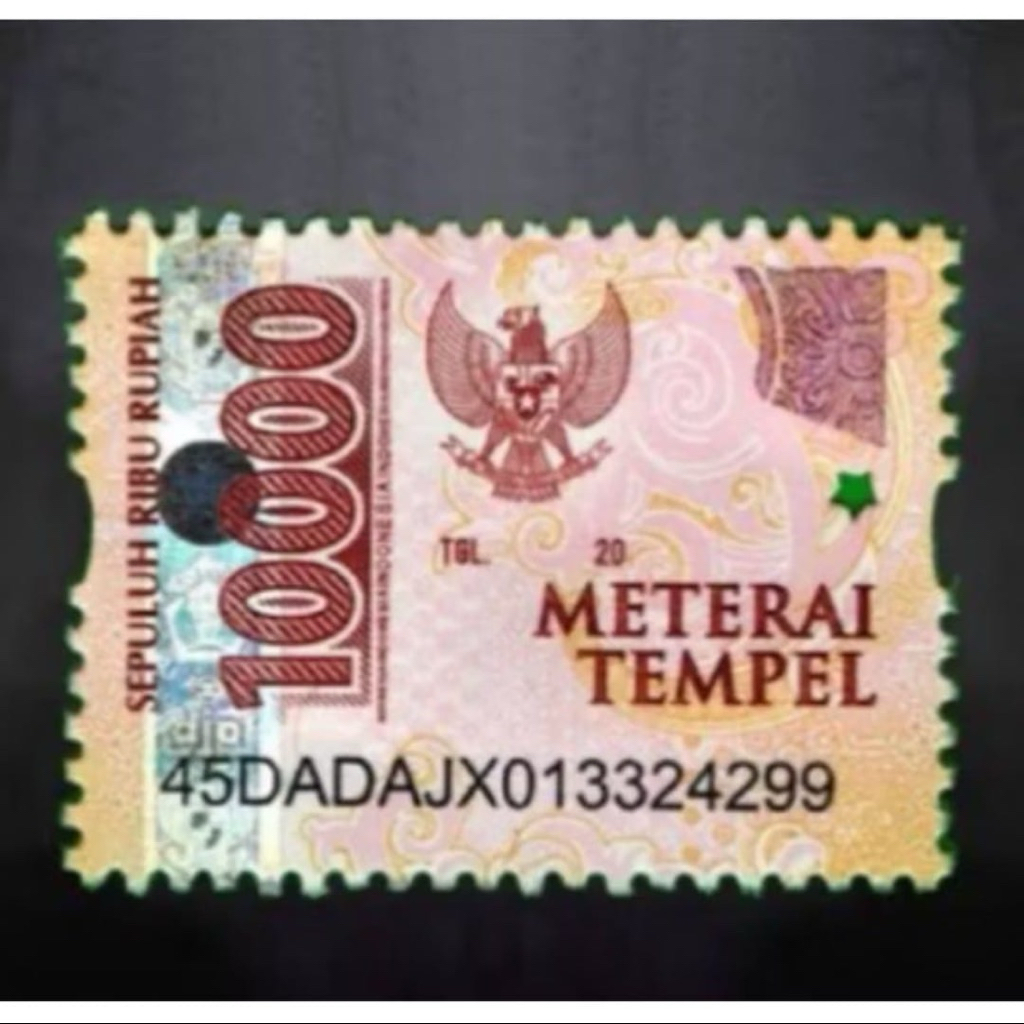 

Paket 50 Pcs Materai 10000 Dijamin Asli dan Original