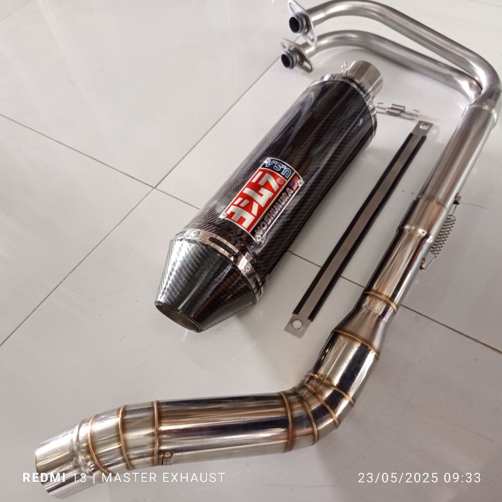 KNALPOT RACING YOSHIMURA KARBON USA FULL SYSTEM NINJA 250 KARBU NINJA 250FI OLD NINJA  250SL/MONO NE
