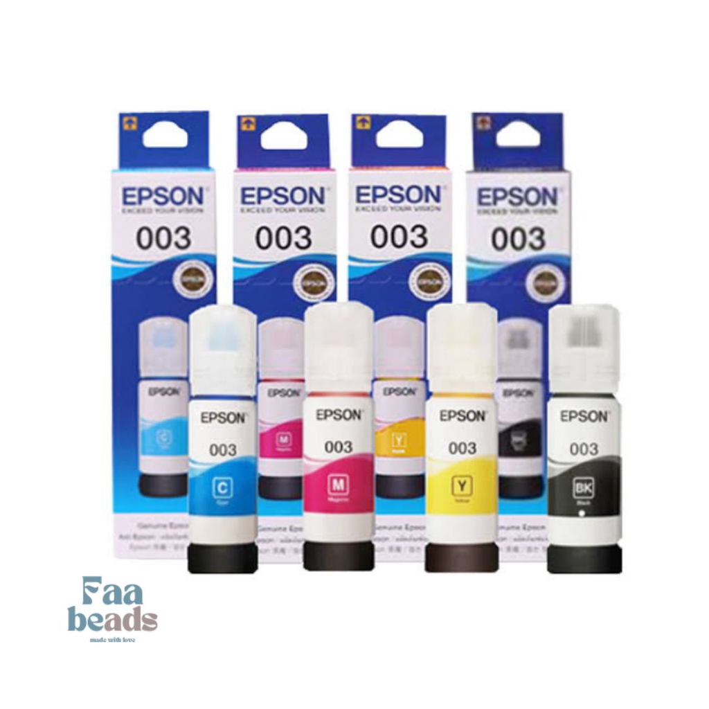 Tinta Refill EPSON 003 untuk L1200 L3200 L5200