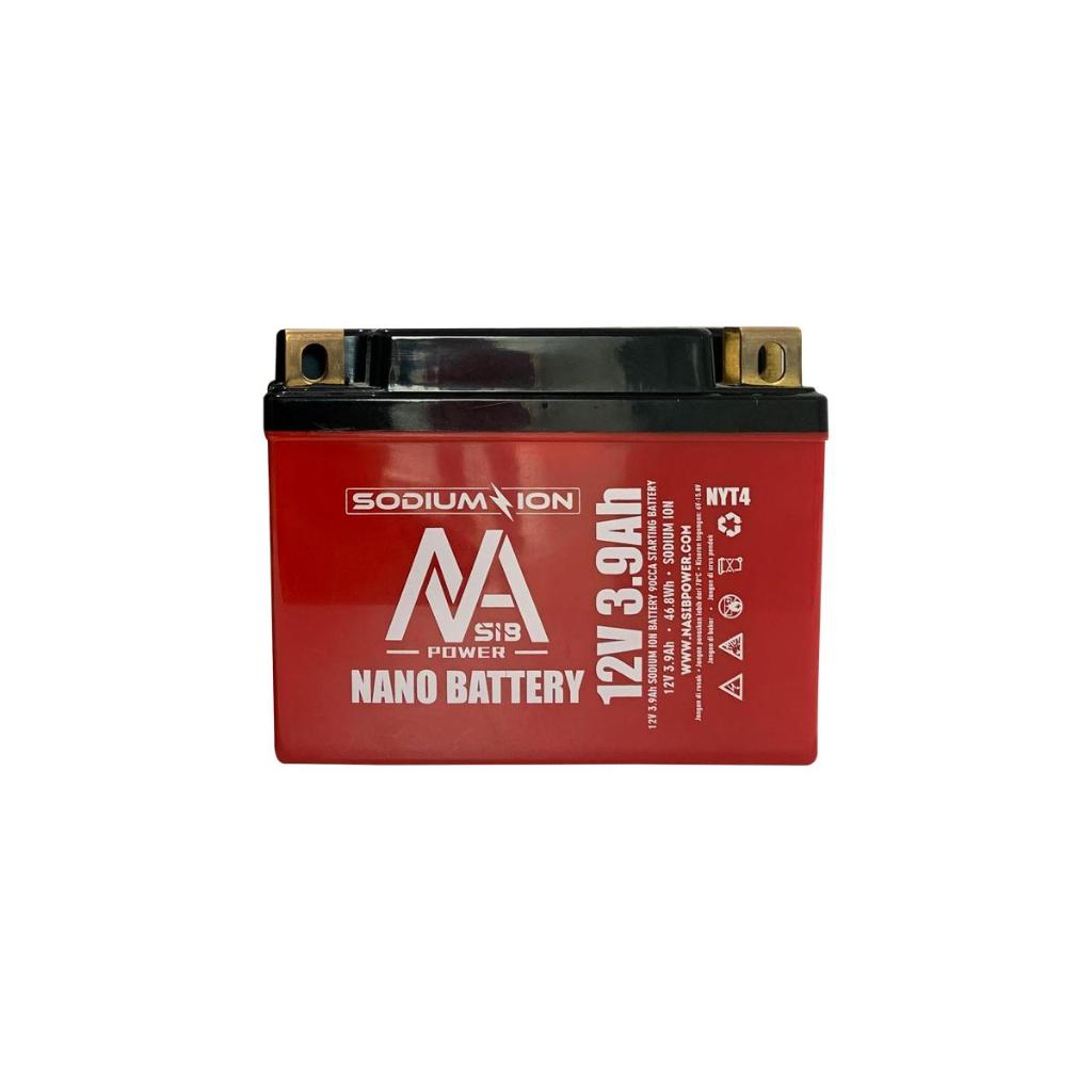 Aki Accu Motor Nano Battery Sodium Ion 12.4V 3.9Ah / Aki Motor YTX4A 12.4V3.9Ah / Aki Motor Murah Ho
