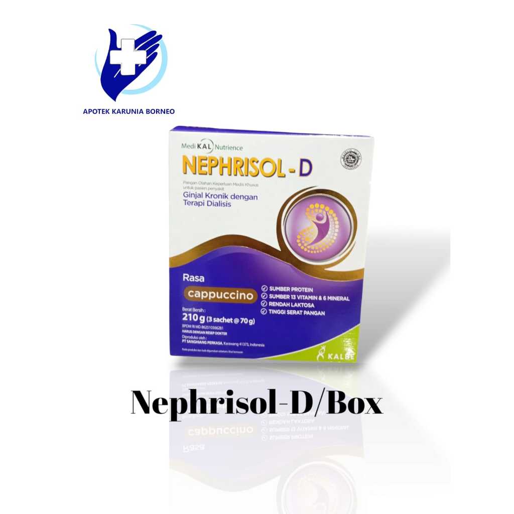 Nephrisol-D (Suplemen Pasien Gagal Ginjal Kronik)