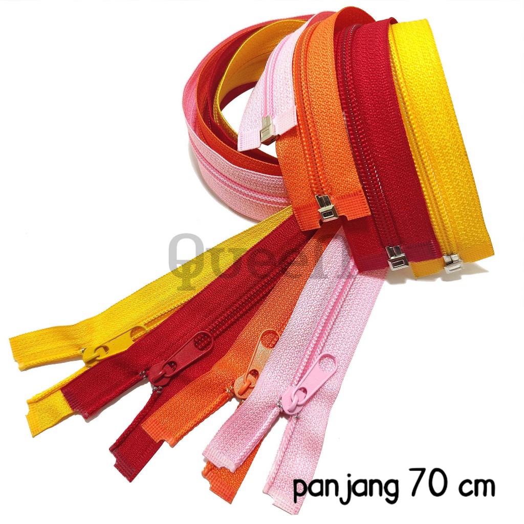 Resleting Jaket / Resleting Jaket 70 cm / Resleting jaket Panjang 70 cm