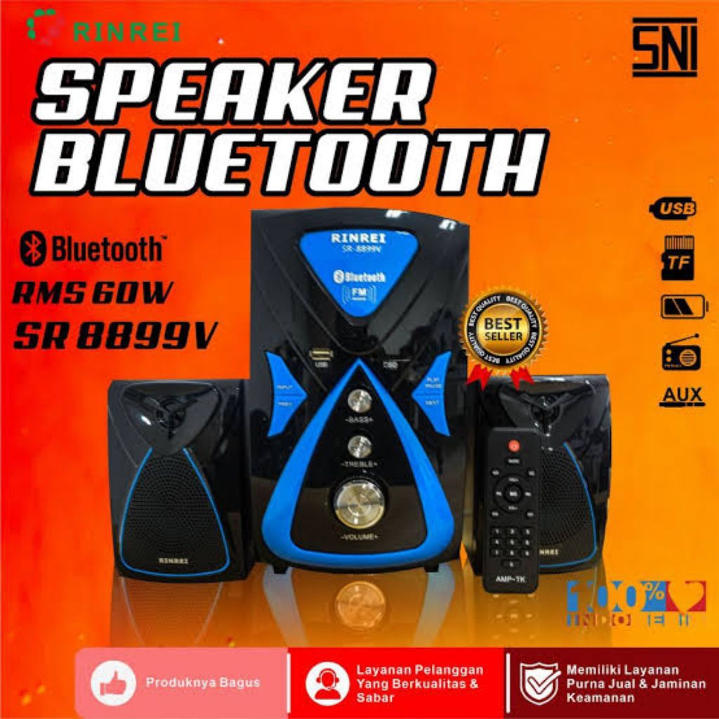 speaker bluetooth rinrei 8899v bt