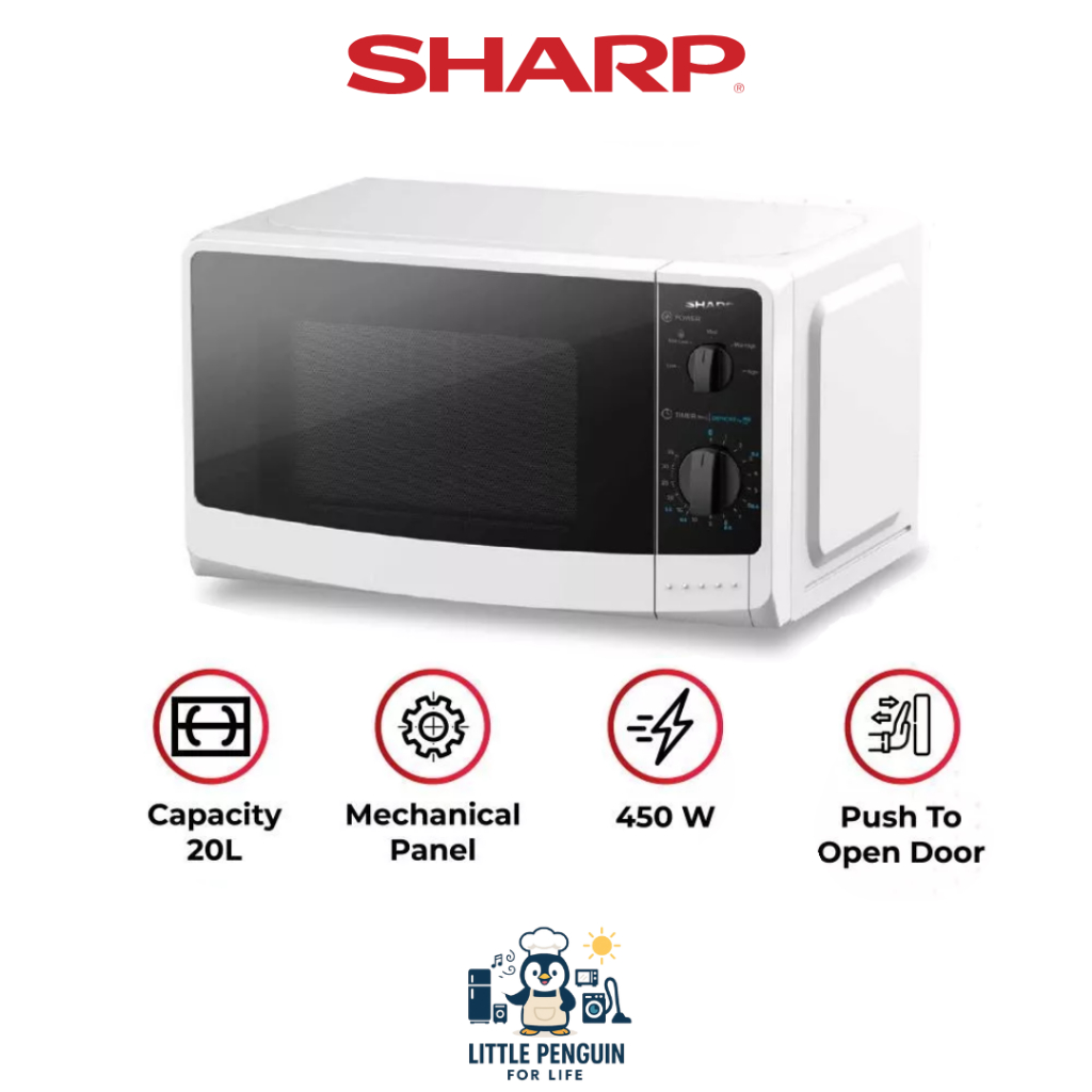 SHARP R-220MA-WH / R220MA OVEN MICROWAVE 20 LITER / MICROWAVE OVEN SHARP 20 LITER
