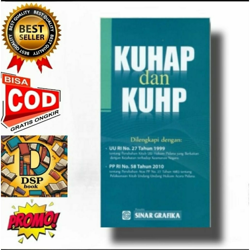 Buku KUHAP Dan KUHP