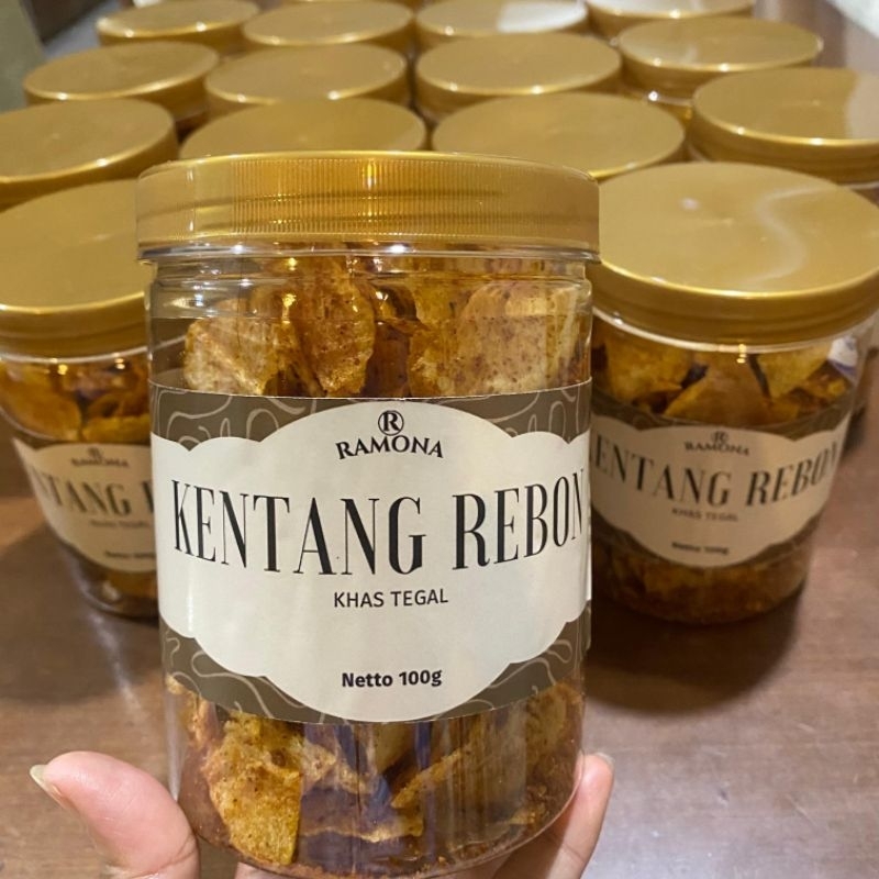 

Ramona - Kentang Rebon 100g Cemilan Lauk Gurih Renyah