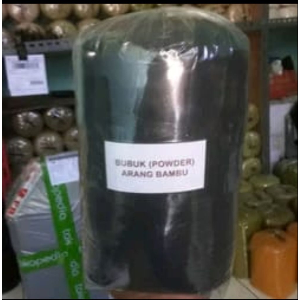 

bubuk arang bambu aktif 1kg murni tanpa bahan campuran apapun