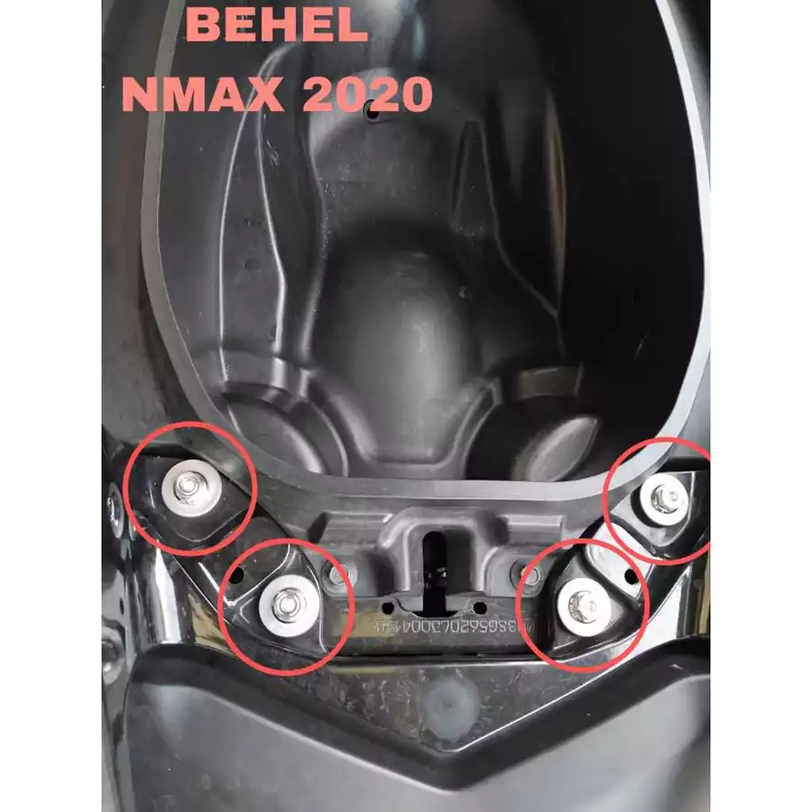 BAUT PROBOLT BAUT SET BEHEL NMAX  STAINLESS 100% ASLI HENG THAILAND