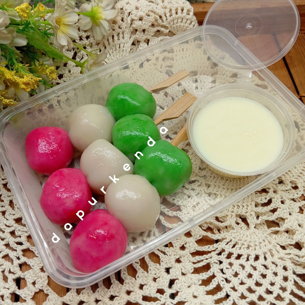 

Mochi Dango / Mochi Sate Dango / Mochi Dango Jepang / Mochi Kenyal