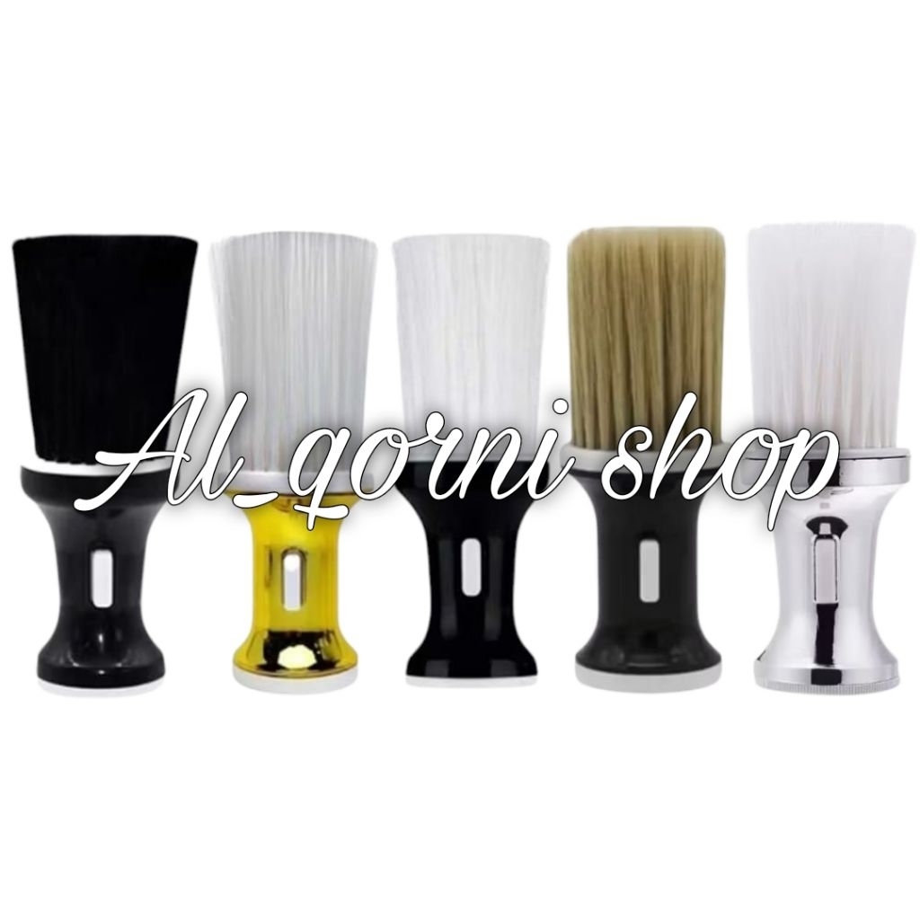 Kuas Barber Isi Bedak / Kuas Pembersih Sisa Rambut / Sikat Rambut Isi Bedak / Sikat Cukur Rambut Isi
