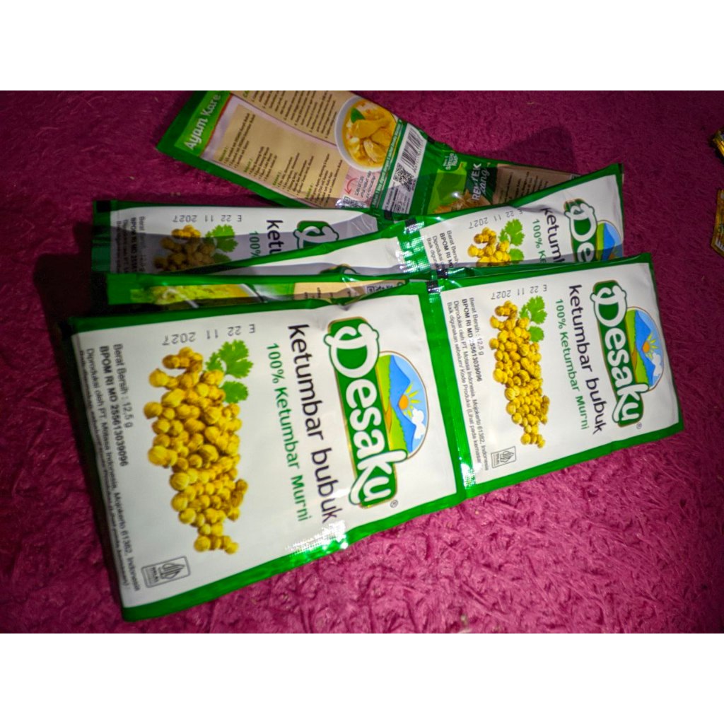 

12 Sachet - Desaku Ketumbar Bubuk