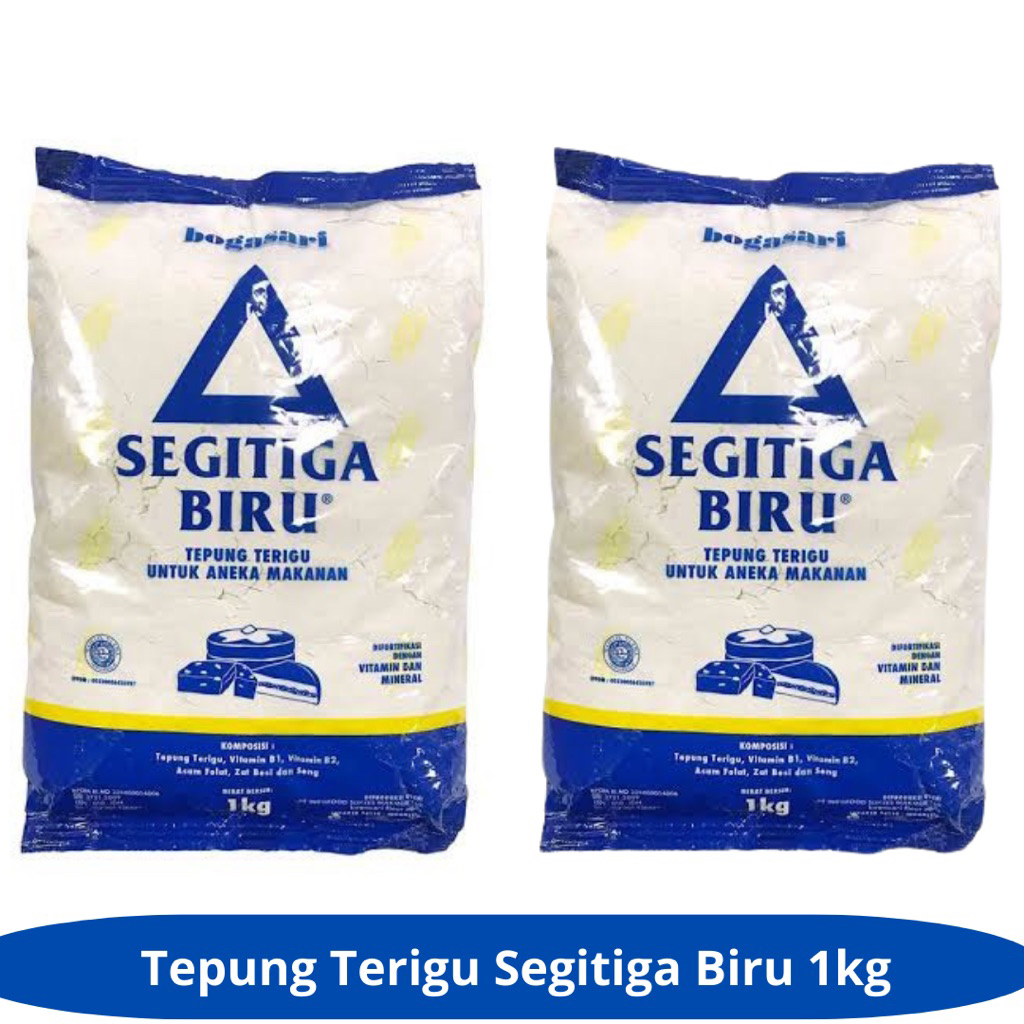 

Tepung terigu Segitiga biru 1kg