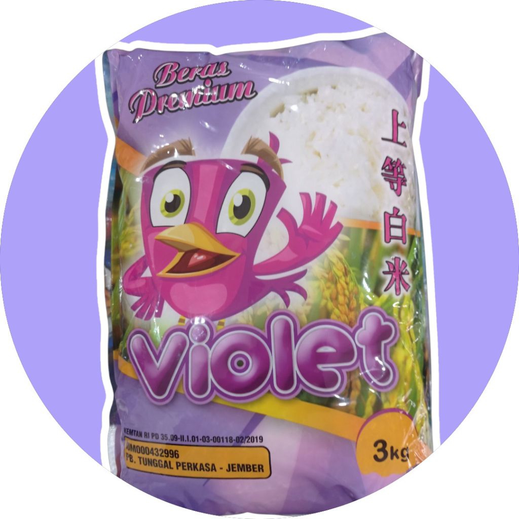 

Beras VIOLET 5kg #berasviolet