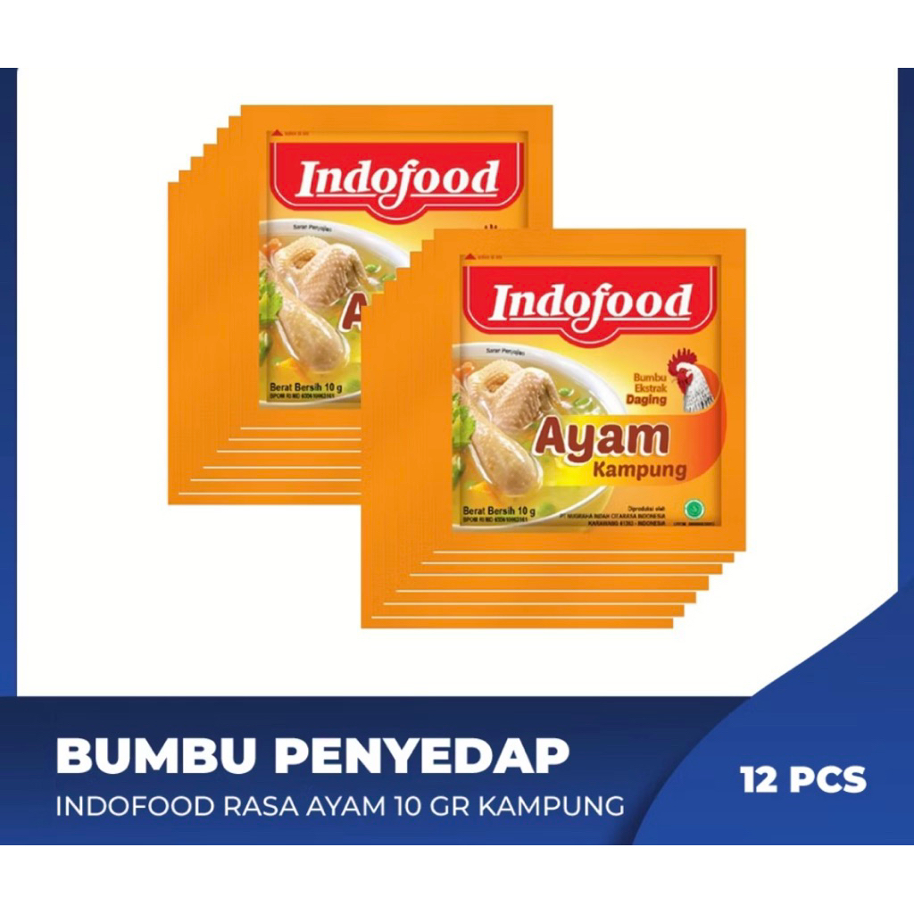 

Bumbu Penyedap Ayam Kampung Indofood 12x10g
