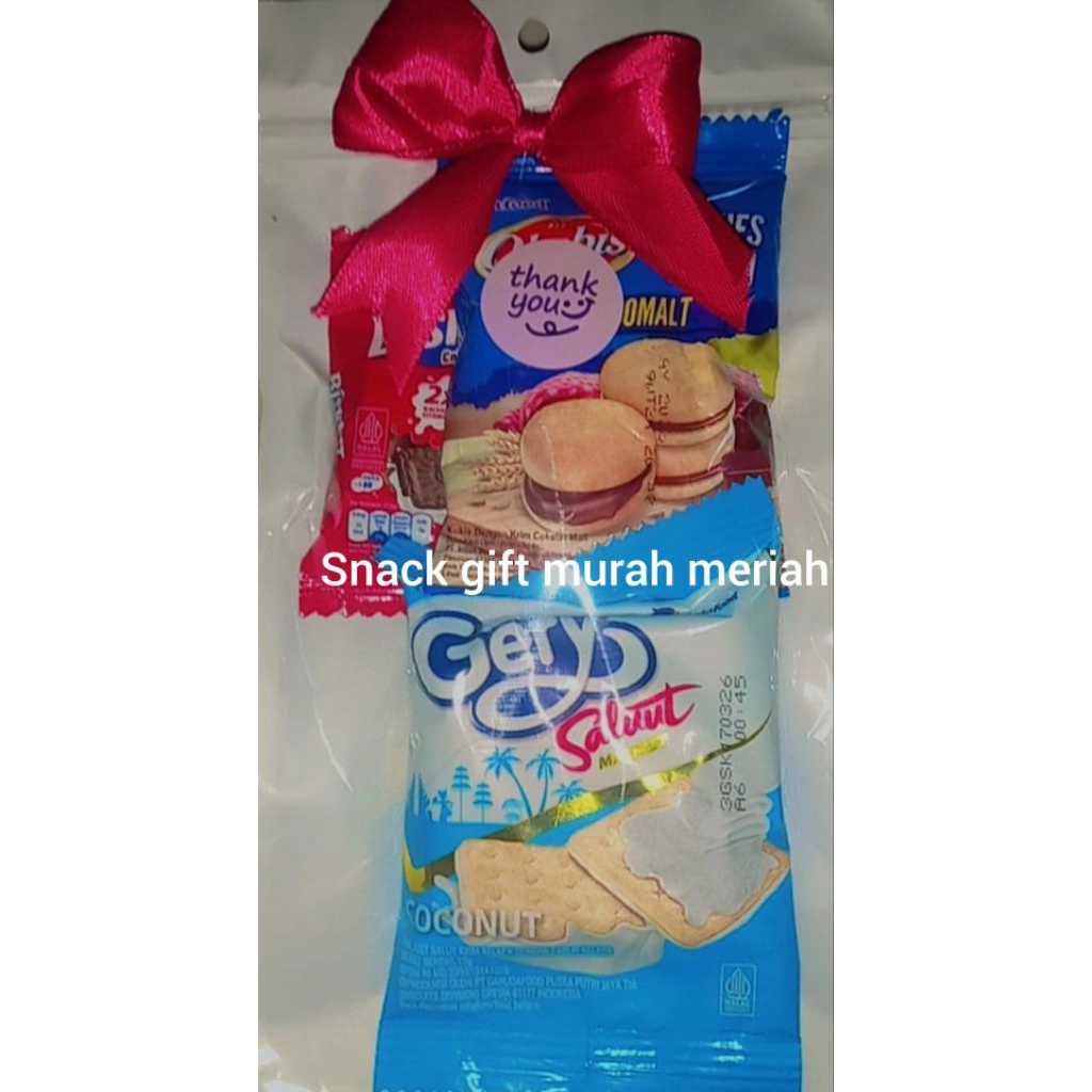 

Mini Snack gift hampers snack kekinian