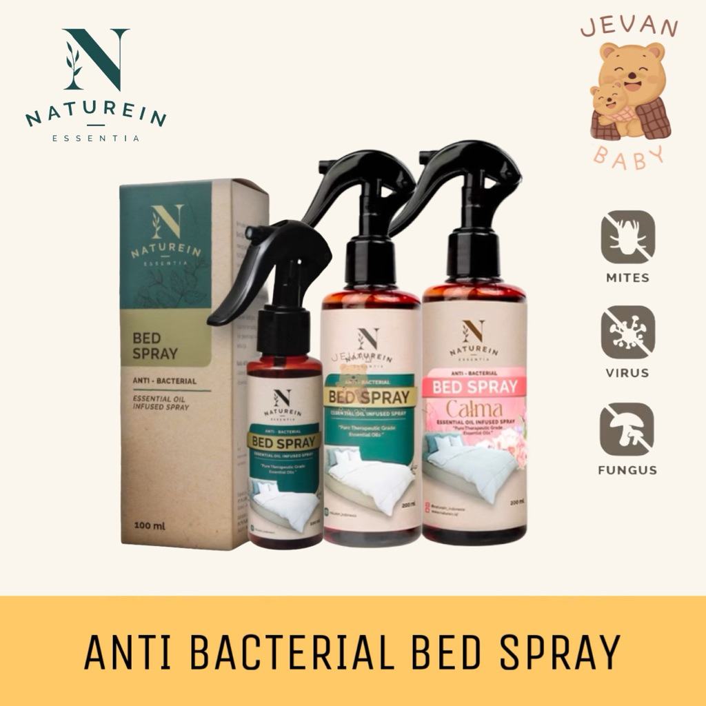 Naturein Bed Spray 100ml 200ml - Spray Anti Bakteri & Tungau