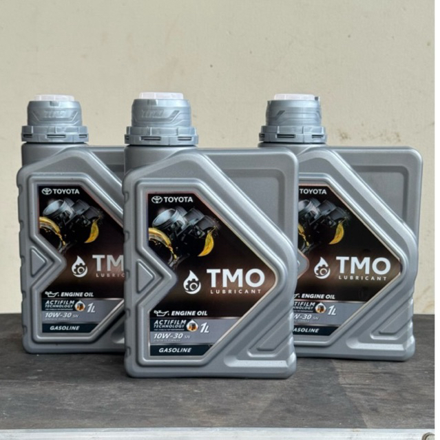 Oli Mesin TMO 10W 30 SN Synthetic Scan Barcode Original Toyota