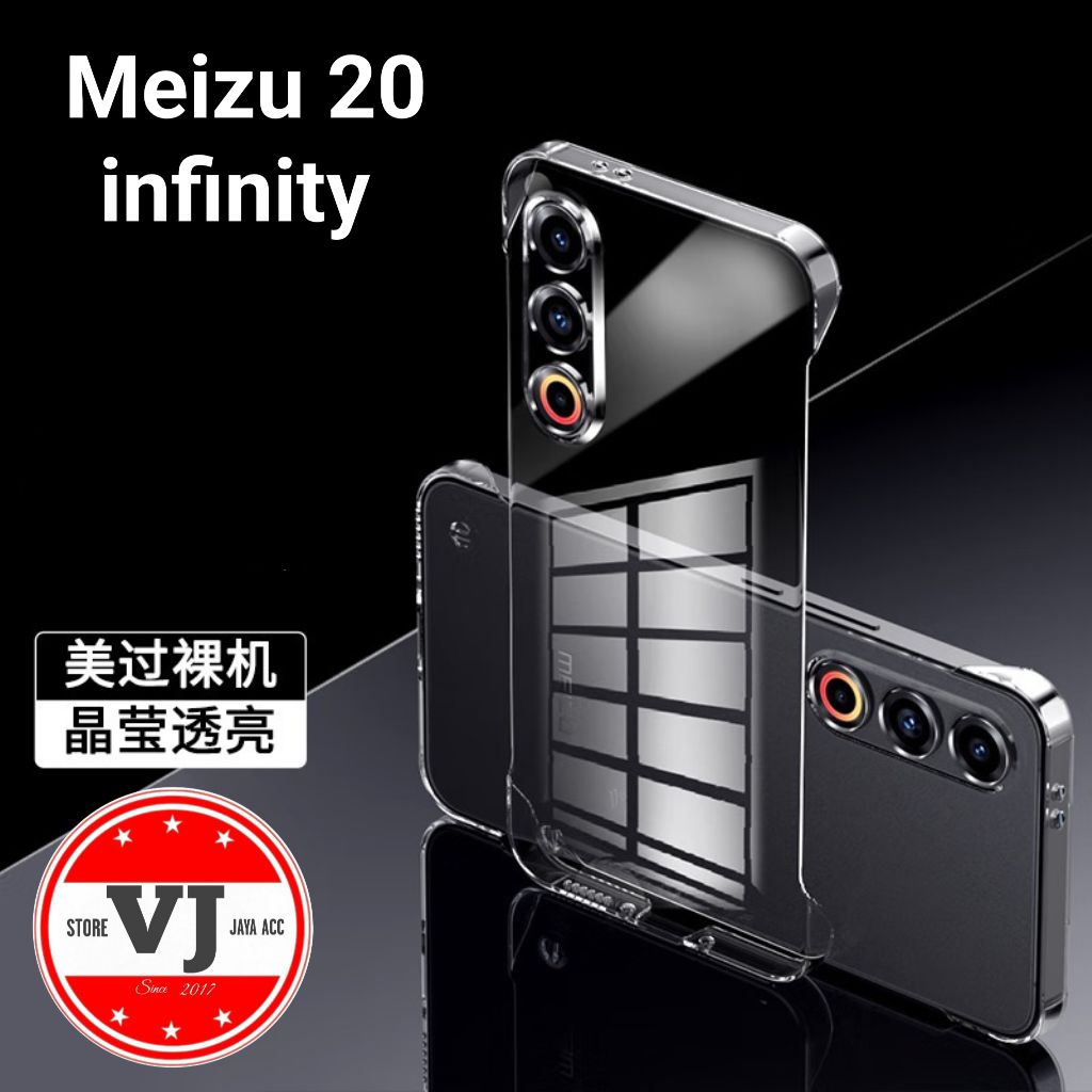 Hardcase Crystal Meizu 20 Infinity Case PC Transparan 20 infinity