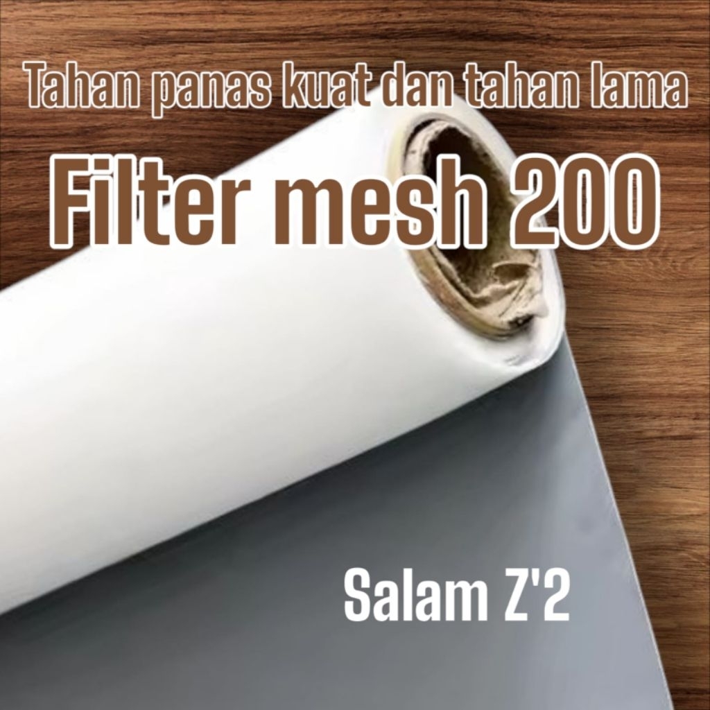 kain saringan nylon filter mesh 200
