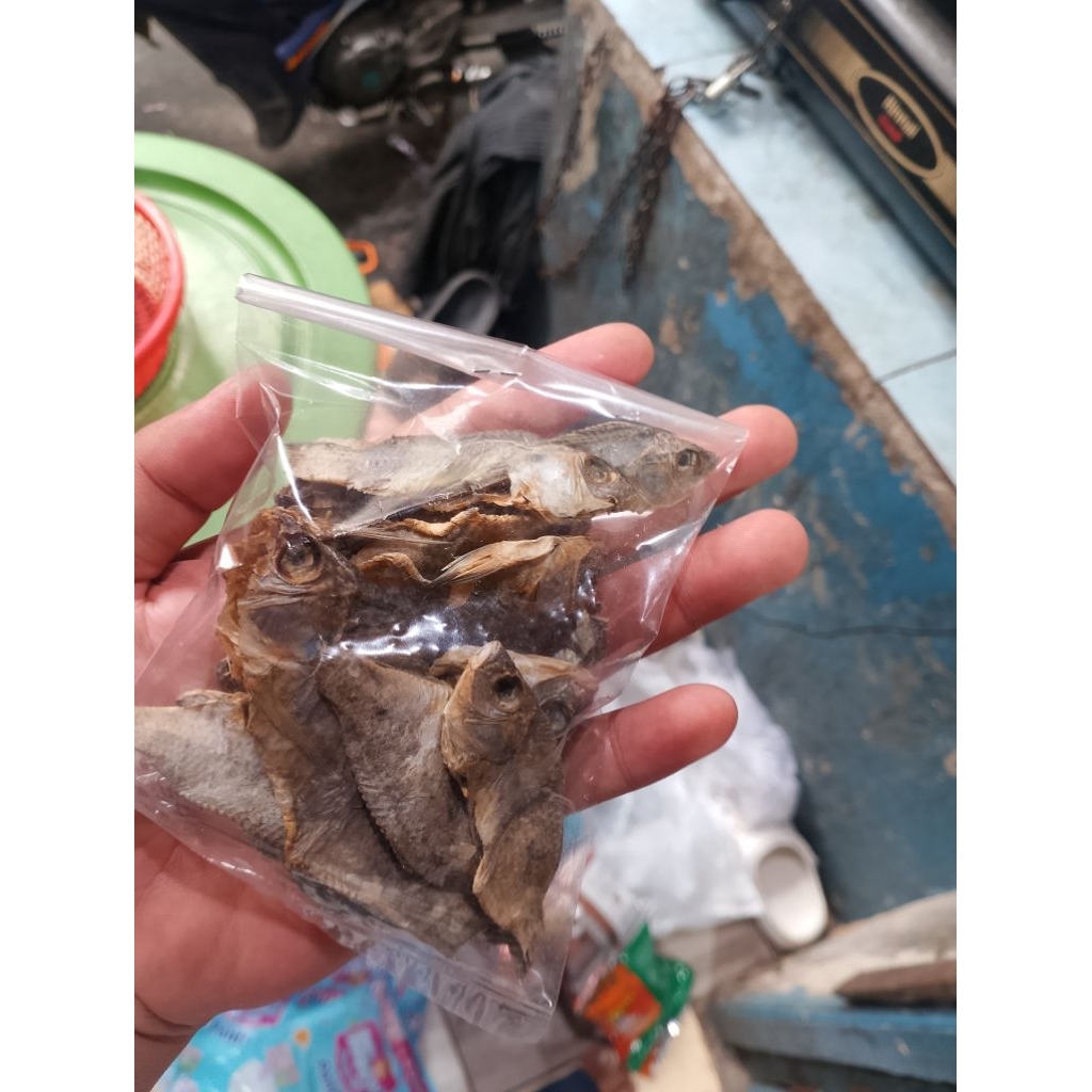 

ikan kering mujair kecil