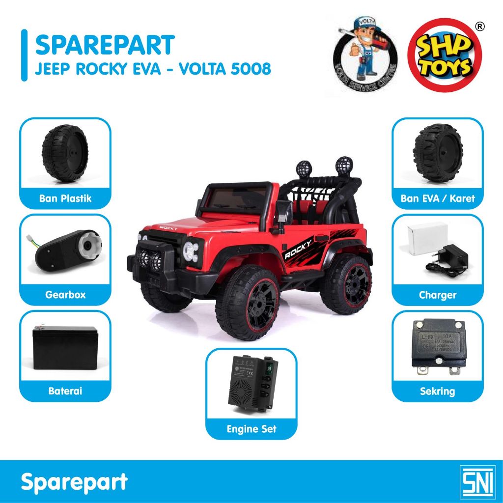SHP Toys Sparepart VOLTA 5008 Rocky