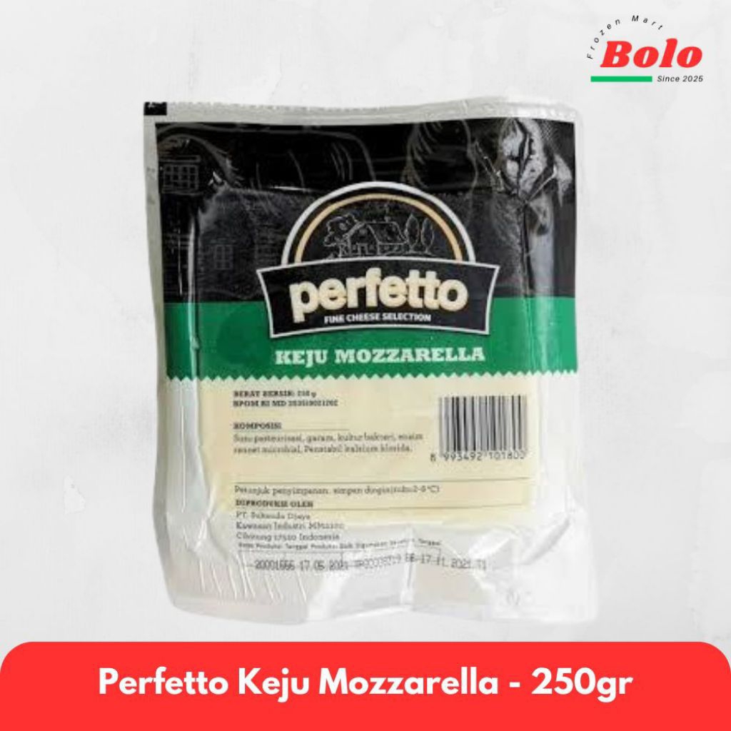 

Perfetto Keju Mozzarella 250gr