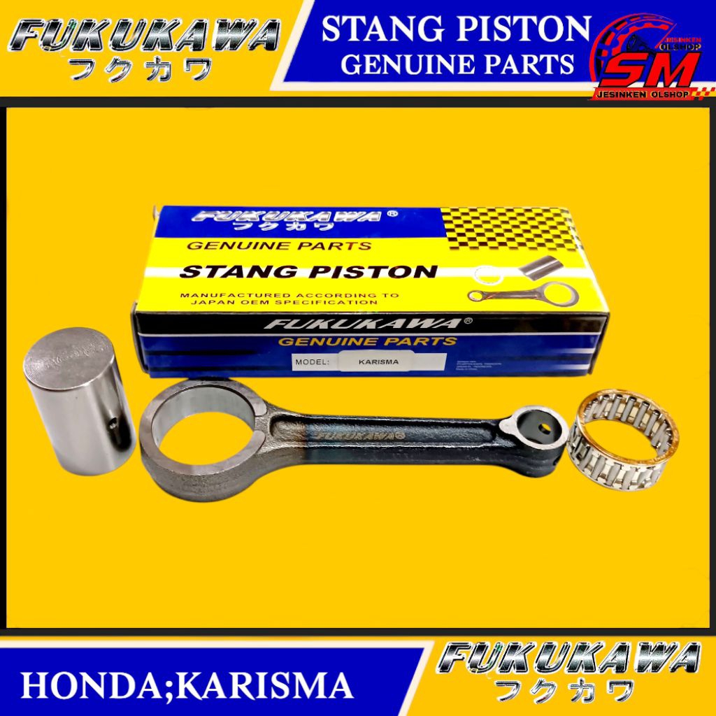 Stang Seher Stang Piston Set Honda Karisma Fukukawa