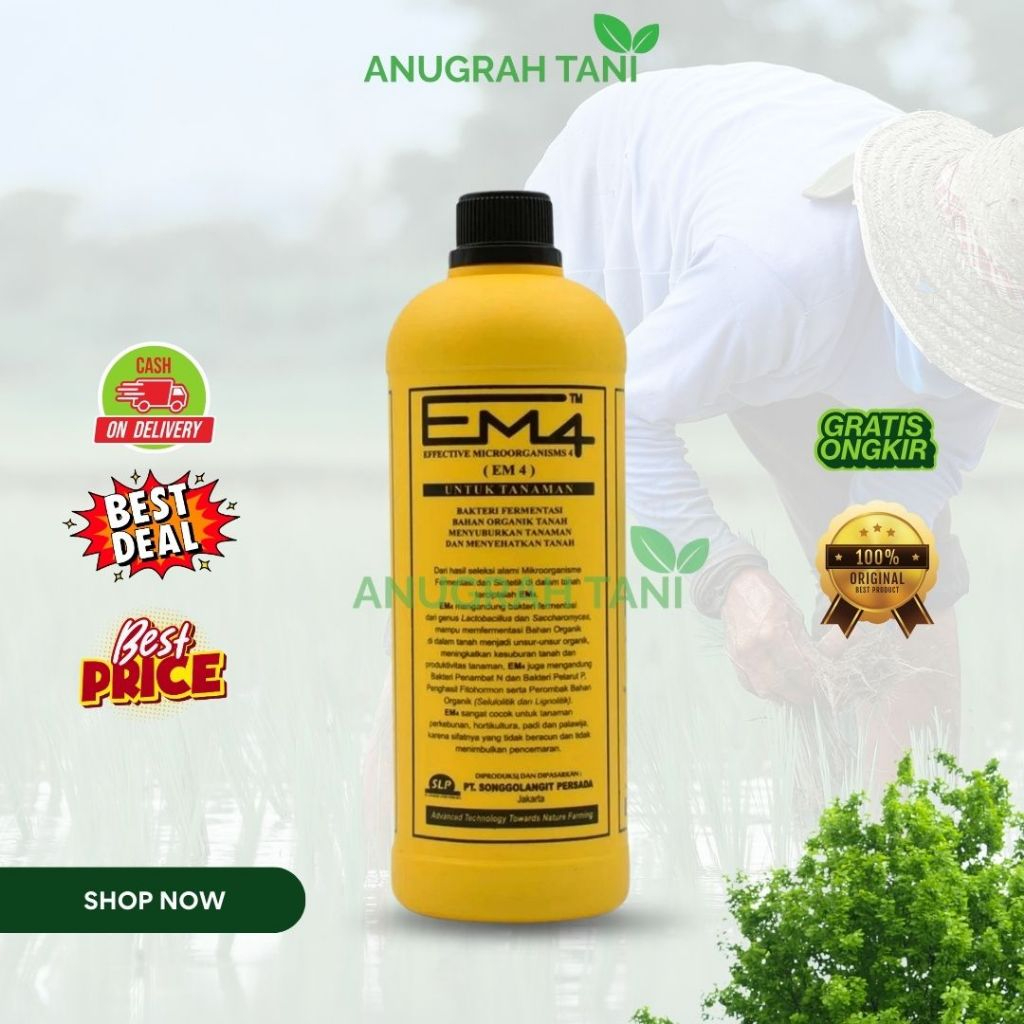 EM4 PERTANIAN 1 LITER