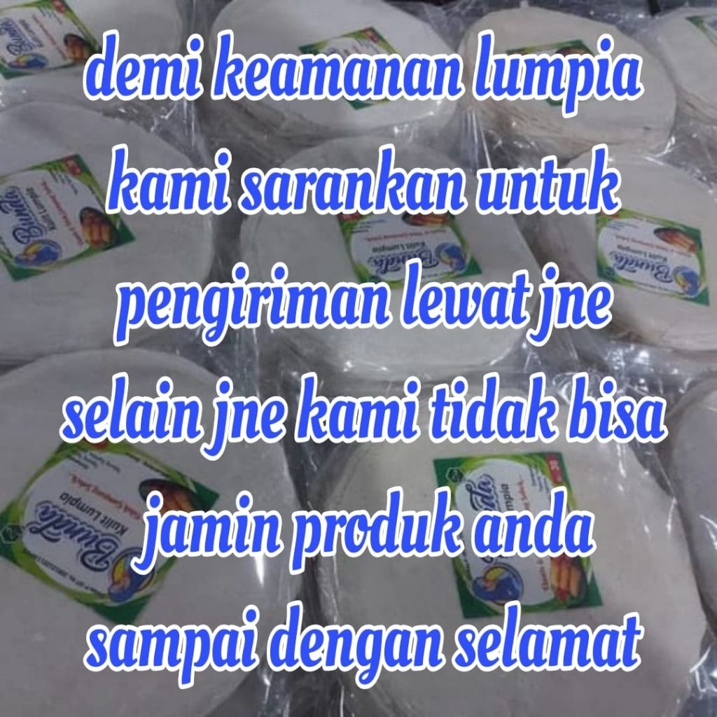 

KULIT LUMPIA BUNDA (baca deskripsi sebelum order)