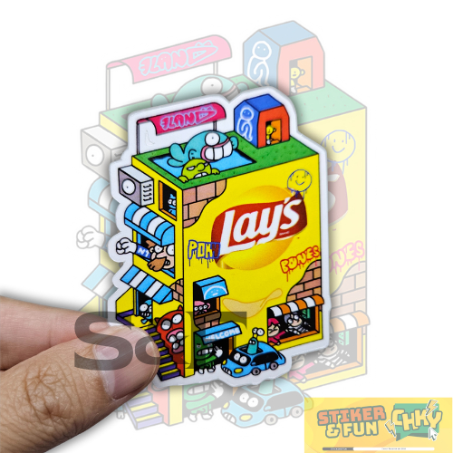 

Stiker Sticker Vinyl Laminasi LAYS MINI STORE