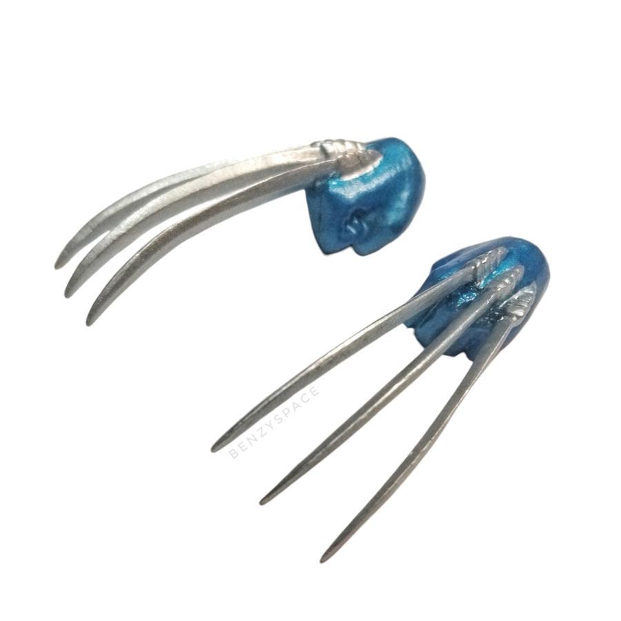 1/12 Scale Curve Claw Hand Wolverine Custom Mafex Comic X Men Marvel Action Figure Accessories Props