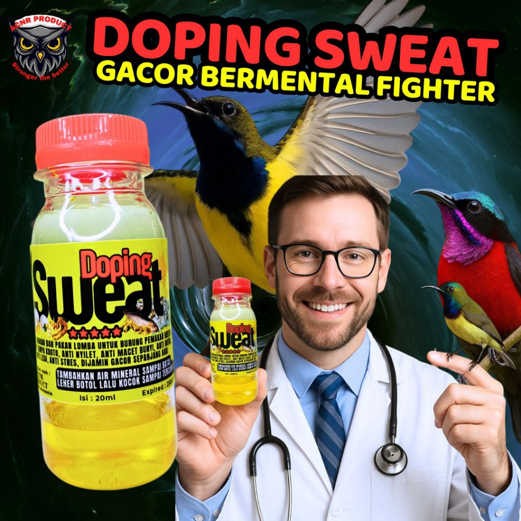 DOPING SWEAT SOGON MULTIVITAMIN DOPING SOGON KONIN NEKTAR SOGON GACOR NGLEPER FIGHTER