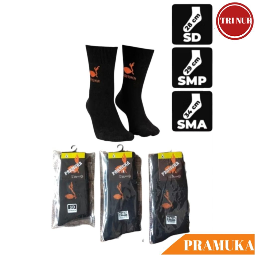 Kaos Kaki Sekolah SD SMP SMA Pramuka - Kaos Kaki Panjang & Tebal Anak Sekolah
