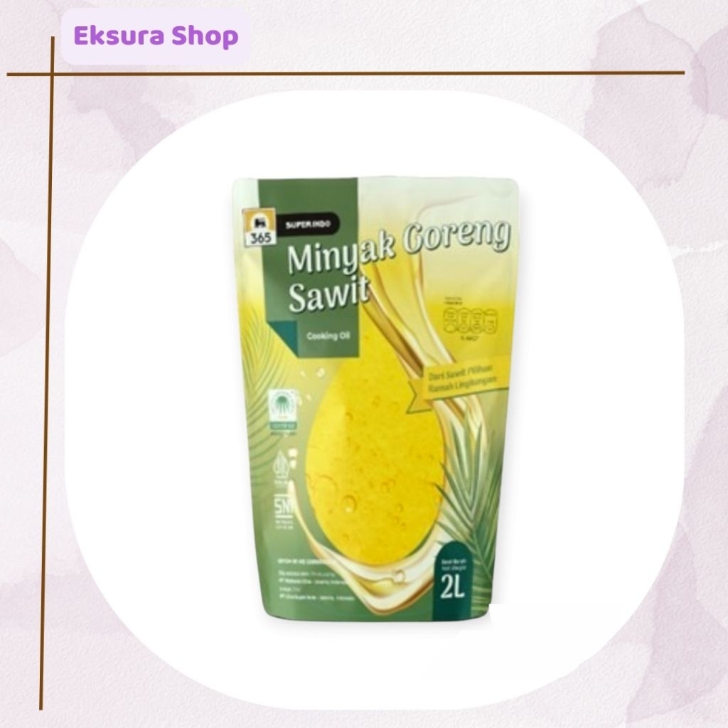 

Minyak Goreng Sawit 365 Super Indo isi 2 Liter