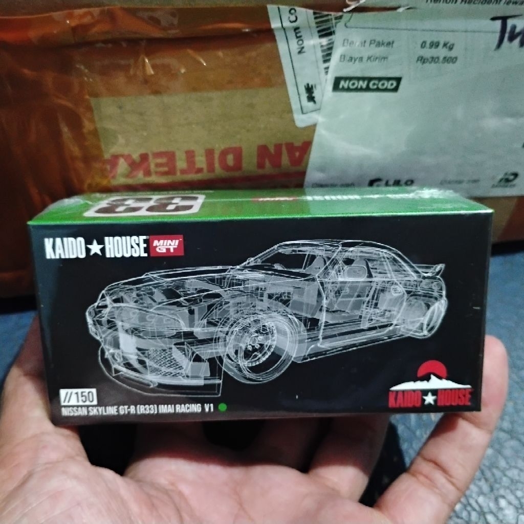 Mini GT Nissan Skyline GT-R33 imai Racing V1
