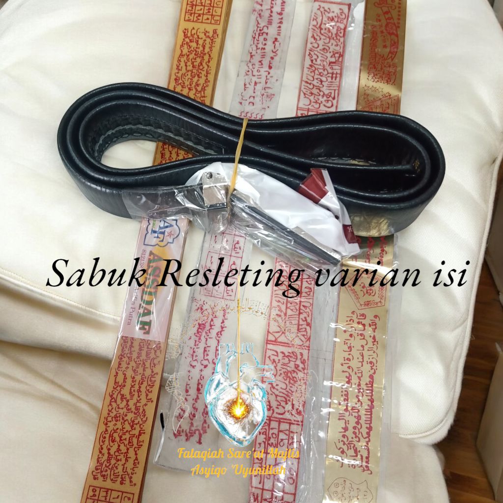 Sabuk Resleting Pria