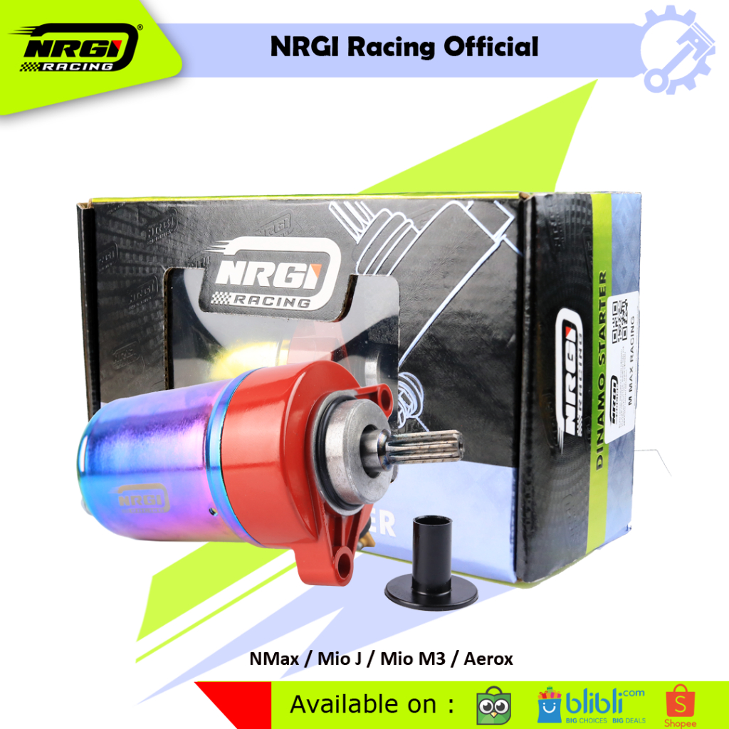 NRGI Dinamo Starter Racing Jupiter MX With Gear NRGI Racing #EnergizeYourRide