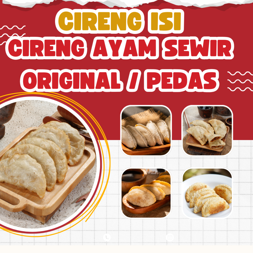 

CIRENG ISI AYAM SUWIR ORIGINAL / PEDAS ISI 10